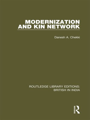 cover image of Modernization and Kin Network